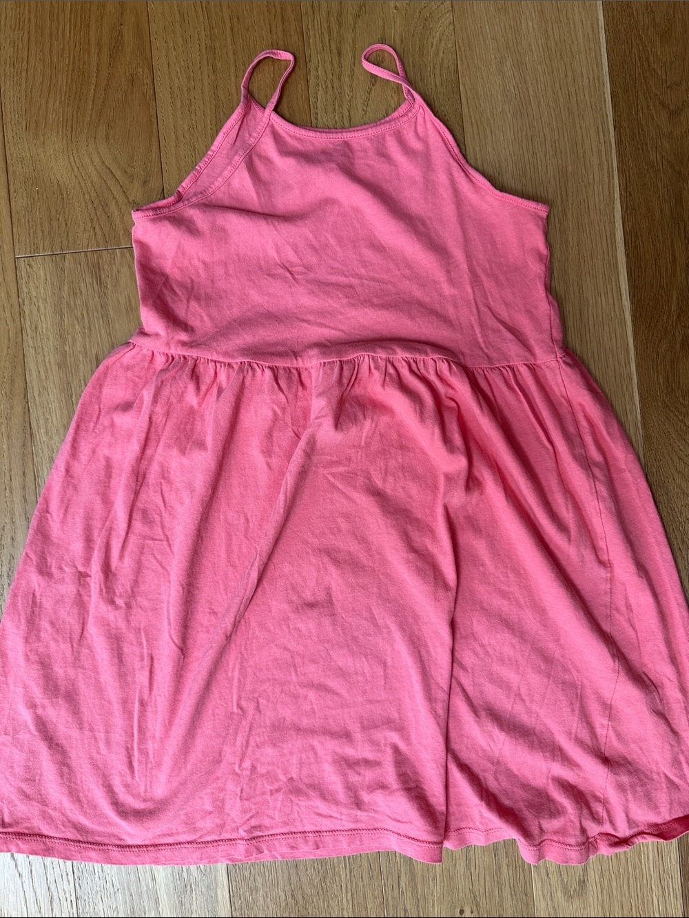 H&M Pink Spaghetti-Strap Dress
